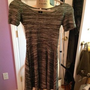 Gray H&M Skater Dress